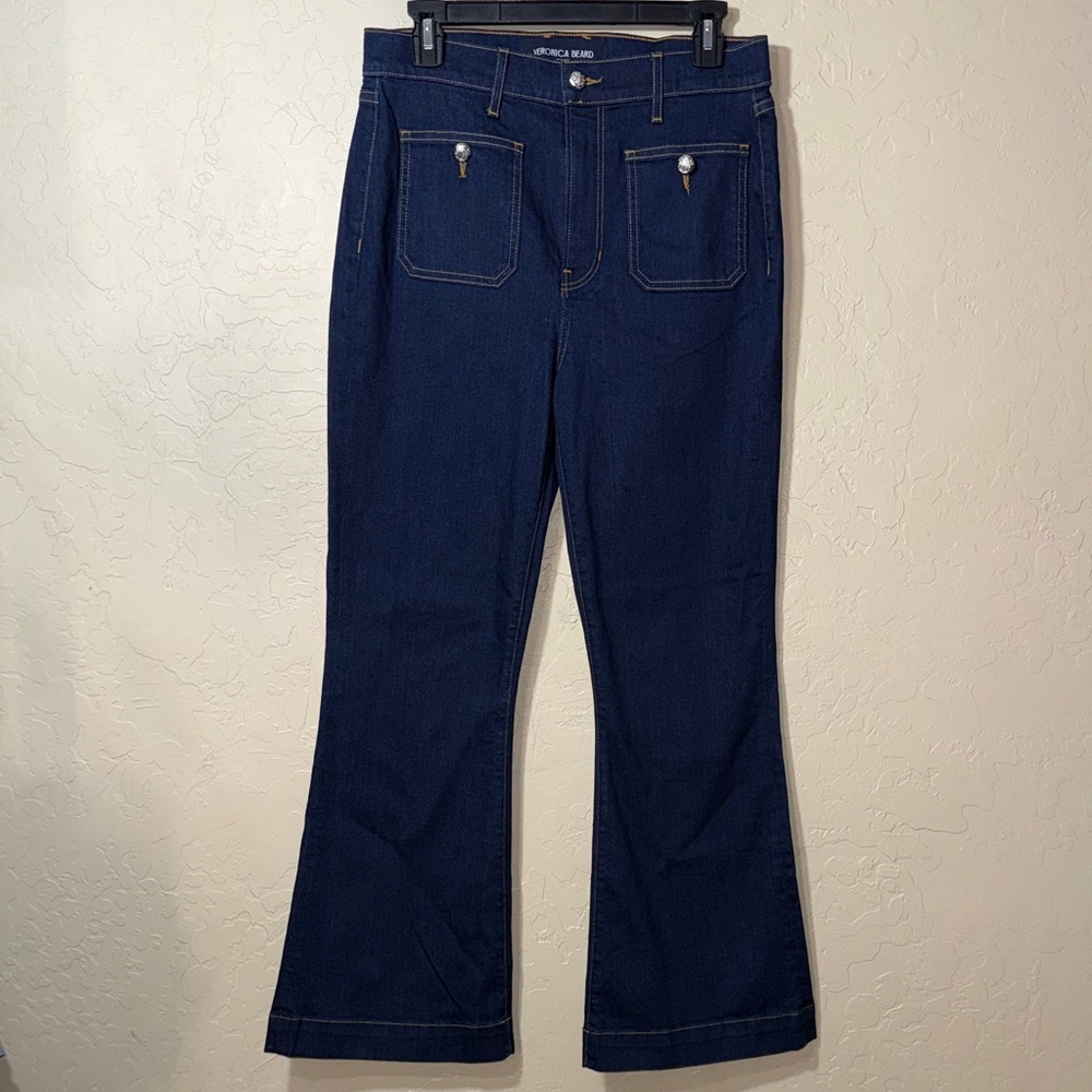 Veronica Beard Women's Carson Flared Patch Pocket… - image 2